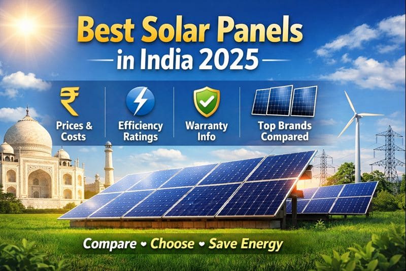 best solar panels in india for homes and businesses