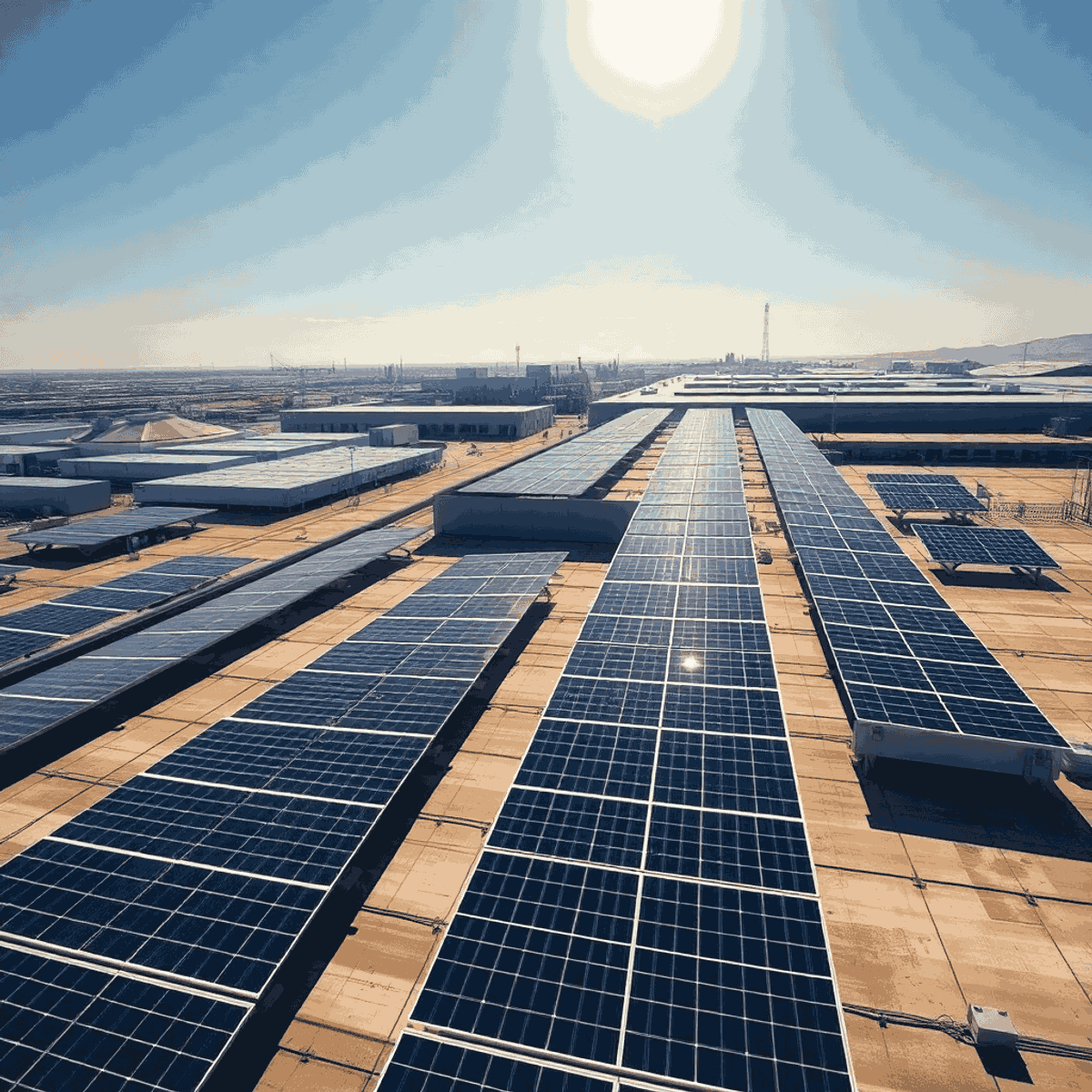 Industrial Solar Panels – High-Performance Solar Solutions for Industries in India